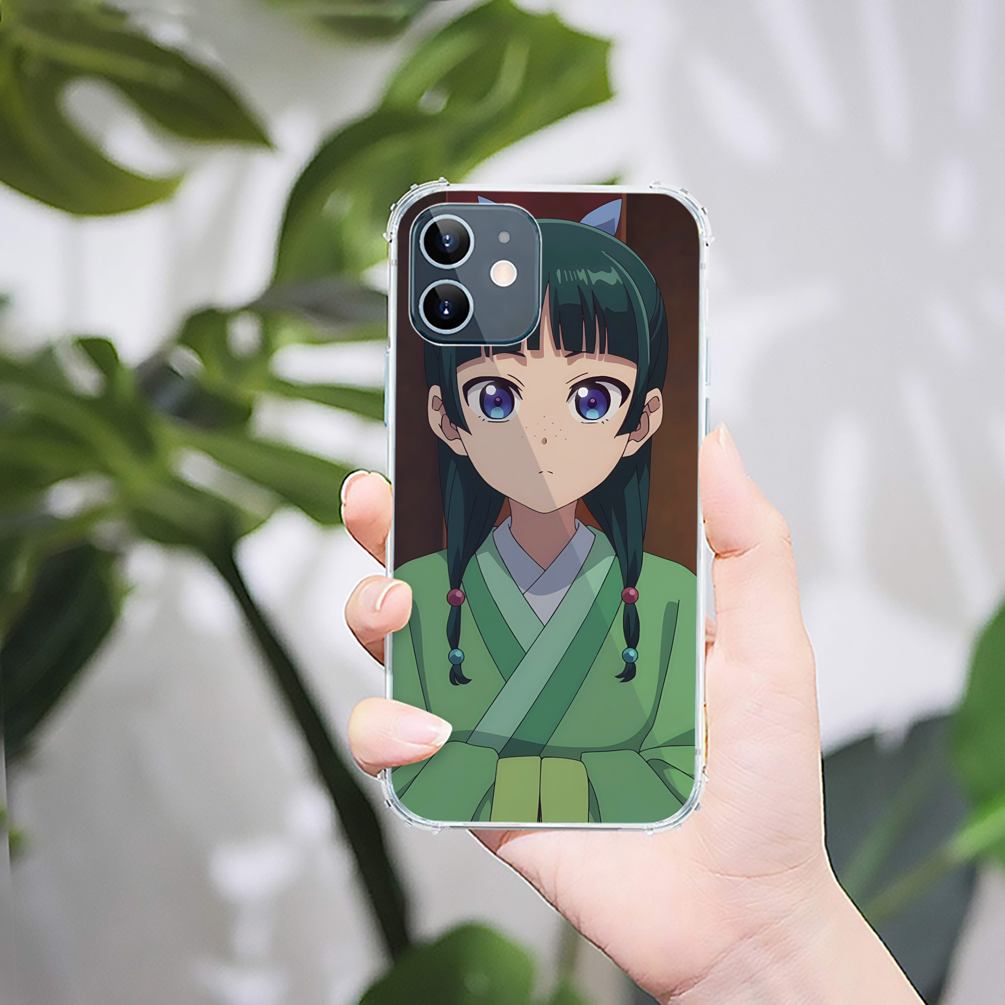 （画像用） 薬屋のひとりごと The Apothecary Diaries 【iPhone 12シリーズ対応】透明スマホケース（クリアソフトケース）